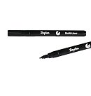 Marķieris "Multi-liner", biezums apm. 1 mm, ūdensnoturīgs, melns