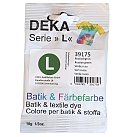 Tekstilkrāsa "DEKA Serie L" batikai, dabīgiem audumiem un vilnai, 10g, krievu zaļā