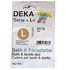Tekstilkrāsa "DEKA Serie L" batikai, dabīgiem audumiem un vilnai, 10g, bēša