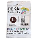 Tekstilkrāsa "DEKA Serie L" batikai, dabīgiem audumiem un vilnai, 10g, tumši brūna