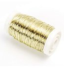 Stieple "Premium Deco", D:0.3mm, spolē 30g, šampanieša tonis