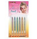 Krītiņu komplekts sejas un ķermeņa apgleznošanai "Twister Pearl", 6 krāsas x 2g
