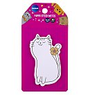 Paper sticky notes-markers "Cute Cat" / "Cute Rabbit", 50x80mm, 30 pcs., assorted