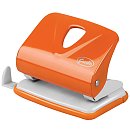 Papīra caurumotājs ar lineālu "ORANGE", D:6mm, maks. 20 loksnes (80g/ m2)
