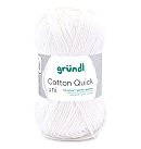 Dzija "Cotton Quick Uni", 100% kokvilna, 50g, 125m, balta #101