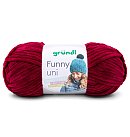Dzija "Funny Uni", 100% poliesters, 100g, 120m, tumši sarkana #23