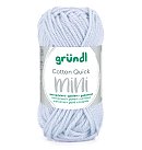 Dzija "Cotton Quick Mini", 100% kokvilna, 15g, 37.5m, gaiši pelēkzila #162