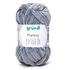 Dzija "Funny Mini", 100% poliesters, 15g, 18m, pelēka #20