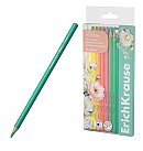 Krāsaino apaļo zīmuļu komplekts "Pastel Bloom", 12 krāsas