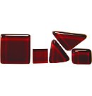 Neregulāras formas stikla mozaīka "Soft Glass", 200g (apm.140gab.), tumši brūna