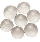 Stikla mozaīka "Nugget", D:15-20mm, 100g (apm. 20-25 gab.), kristāldzidra