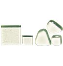 Neregulāras formas stikla mozaīka "Soft Glass", 200g (apm.140gab.), caurspīdīga