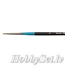 AQUAFINE synthetic brush “ROUND AF85” N#0, round, short handle, 1.4x8.73mm