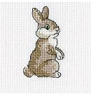 Izšūšanas komplekts krustdūrienā "Leveret", 9x11cm