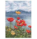 Izšūšanas komplekts krustdūrienā "In the moment", 12x17.5cm
