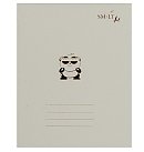 Notebook in cell "Silver", 12 sheets, 1 pc., assorted designs