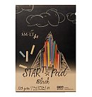 Melna zīmēšanas papīra bloks "START", A4, 120 g/ m2, 20 loksnes