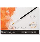 Akvareļu papīra bloks, biezs tradicionāli izgatavots kokvilnu saturošs papīrs, A4, 260 g/ m2, 20 loksnes