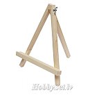 Dekoratīvs galda molberts A5, maks.audekla augstums 25cm, 18x18x21cm, iepakojumā 2 gab.