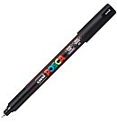 Marķieris uz ūdens bāzes "UNI Posca PC-1MR", melns (24)