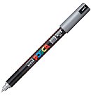 Marķieris uz ūdens bāzes "UNI Posca PC-1MR", sudrabs (26)