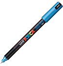 Marķieris uz ūdens bāzes "UNI Posca PC-1MR", metalizēti zils (M33)