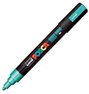 Marķieris uz ūdens bāzes "UNI Posca PC-5M", metāliski zaļš (M6)