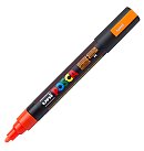 Marķieris uz ūdens bāzes "UNI Posca PC-5M", fluorescējoši oranžs (F4)