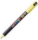 Marķieris uz ūdens bāzes "UNI Posca PC-1MR", pasteļdzeltens (P2)