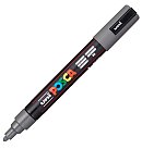 Marķieris uz ūdens bāzes "UNI Posca PC-5M", tumši pelēks (82)