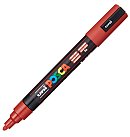Marķieris uz ūdens bāzes "UNI Posca PC-5M", rubīnsarkans (56)