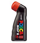 Marķieris uz ūdens bāzes "UNI Posca Mop'r PCM-22", apaļš uzgalis D:19mm, sarkans (15)