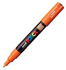 Marķieris uz ūdens bāzes "UNI Posca PC-1M", oranžs (4)