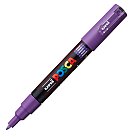 Marķieris uz ūdens bāzes "UNI Posca PC-1M", violets (12)