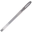 Gēla tintes pildspalva "UNI UM-120NM", 0.8mm, sudraba krāsa
