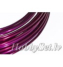 Alumīnija stieple, D:2mm, 12m/ 100g, koši rozā