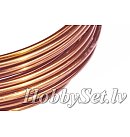 Alumīnija stieple, D:2mm, 12m/ 100g, vara pārklājums