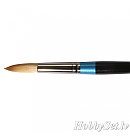 "AQUAFINE" sintētiska ota “ROUND AF85” N#30, apaļa, īss rokturis, 12.1x39.69mm