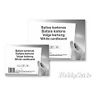 Balts kartons, A4, 300 g/ m2, 10 loksnes