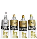Metāliska pasta "Goldfinger", 22 ml, sudrabs