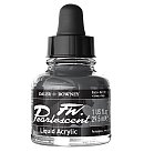 Akrila perlamutra tinte "FW Pearlescent Ink", 29.5 ml, melna