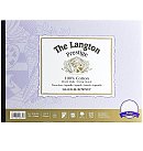 LANGTON PRESTIGE 100% kokvilnas akvareļu papīra albums, rupji graudains, 300g/ m2, 25.5 x 35.5 cm, 12 loksnes