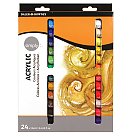 Akrila krāsu komplekts "SIMPLY acrylic", 24x12ml