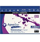 AQUAFINE JUMBO akvareļu papīra albums, smalki graudains, 300g/ m2, A4, 50 loksnes