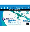 AQUAFINE JUMBO akvareļu papīra albums, gluda faktūra, 300g/ m2, A4, 50 loksnes