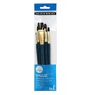 SIMPLY комплект синтетических кистей "VALUE WATERCOLOUR", 5 шт.