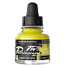 Akrila perlamutra tinte "FW Pearlescent Ink", 29.5 ml, dzeltena (Hot Cool Yellow)
