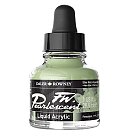 Akrila perlamutra tinte "FW Pearlescent Ink", 29.5 ml, sudraba sūnu krāsa (Silver Moss)