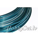 Alumīnija stieple, D:2mm, 12m/ 100g, tirkīzzila