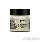Metāliska akrila krāsa "GLAMOUR", 50 ml, antīkais sudrabs, Pentart